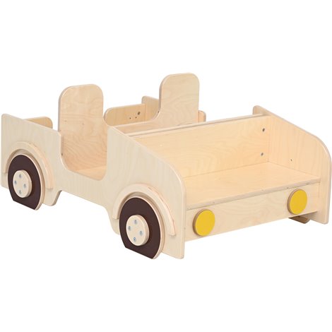 Colt de joaca Masinuta cu volan si claxon, 77x110x49 cm, pentru gradinita - imagine 6